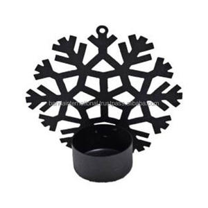 Iron Rabbit Design <b>Wall</b> Hanging Votive <b>Candle</b> Holder With Black Powder Coating Finished For <b>Lighting</b> Home Decoration - Product Image 2