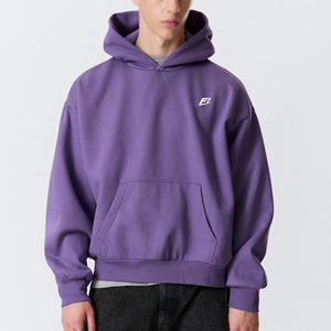 Luxury Heavyweight Oversize <b>Hoodies</b> Premium <b>Soft</b> Fleece Layer Embroidery Logo Unisex Streetwear Custom Pullover OEM Manufacture - Product Image 1