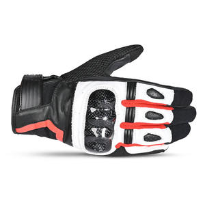 Guantes de Motocicleta de Cuero Personalizados de Alta Calidad, Resistentes, Antideslizantes, con Pantalla Táctil, Impermeables y Transpirables, para Carreras - Product Image 6