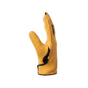 <b>Sticky</b> Palm Receiver Gloves Full Finger Breathable Moisture Wicking American Football Textured Back Adjustable Wrist Custom Logo - Product Image 4