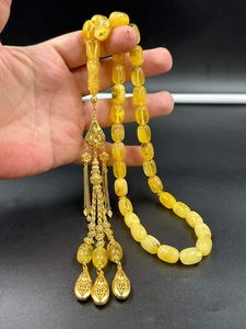 Islamic Resin Prayer Bead Tasbeeh Necklace Handmade <b>Rosary</b> Counter for Spiritual Religious Use Classic Style Traditional - Product Image 2