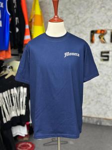 T-shirt à manches courtes pour homme Rexfit, noir, avec imprimé couronne d'épines de Jésus, col rond, coupe classique, style punk, jersey en coton - Product Image 3