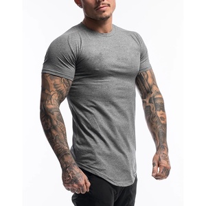 Camiseta Deportiva de Algodón 100% para Hombre, Corte Holgado, Anti-Pilling, Manga Corta, con Logotipo Personalizado en la Parte Delantera, Venta al Por Mayor - Product Image 1
