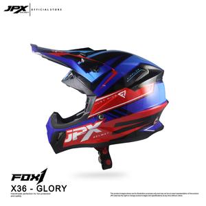 El casco JPX Fox1 Motif X 36 Supermoto Cross ofrece una protección superior y un estilo audaz para la mejor experiencia de motocross. - Product Image 3