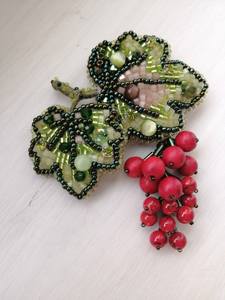 Broche Bordado a Mano con Cuentas, Pin de Moda de Lujo para Abrigo, Blazer y Bolso - Product Image 4