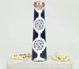 Meena Eco-friendly Anti-corrosion Printed Copper Water <b>Bottle</b> Lid Bohemian Design Metal Travel Drinkware Screw-On Cap Unisex - Product Image 4
