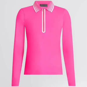 Nueva Camiseta Polo de Cuello Alto de Secado Rápido para Mujer, Ropa Deportiva, Camiseta de Gimnasio Cómoda de Secado Rápido - Product Image 1