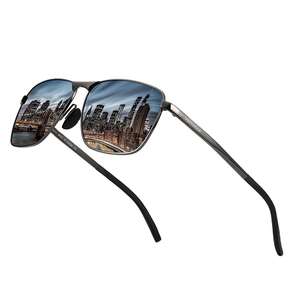 VEITHDIA High Quality Single Vision <b>Square</b> Polarized <b>Sunglasses</b> UV400 <b>for</b> <b>Men</b> | Fashion Custom Logo <b>Sunglasses</b> Wholesale 2025 - Product Image 1