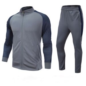 Nuevo Conjunto Deportivo Unisex de Punto para Primavera, de Secado Rápido, Color Sólido, 100% Poliéster, Entrega Rápida, Personalizable, Elástico, para Fútbol - Product Image 3
