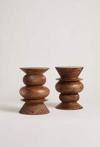 Tabouret en aluminium de haute qualité à vendre, mobilier de qualité supérieure, tabouret en métal, assise finition dorée, ottoman en laiton - Product Image 5