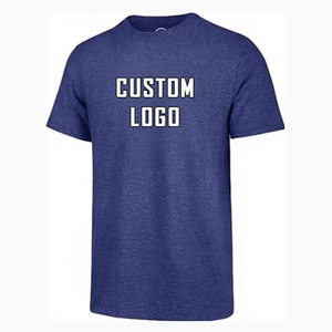 Camiseta de Manga Corta con Cuello Redondo de Algodón Unisex, Suministro Directo de Fábrica, 180g, Ecológica, con Logotipo Bordado Personalizado - Product Image 3
