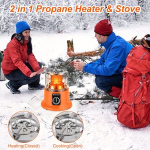 Estufa de Propano Portátil 2 en 1 de 3000W, Estufa de Gas para Exteriores con Soporte para Olla y Tubo de Gas para Camping, Accesorio para Estufas de Camping - Product Image 3