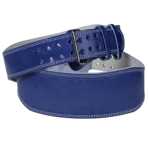 Cinturón de Levantamiento de Pesas Profesional Unisex Ajustable, 100% Cuero Vacuno, Transpirable, Duradero, Antideslizante, Protección Avanzada Doble - Product Image 4