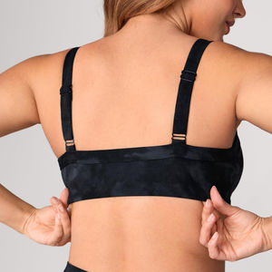 Soutien-gorge de sport simple à maintien élevé pour le yoga, avec logo personnalisé sur le devant, doux, respirant, pour la gym et le fitness, séchage rapide - Product Image 2