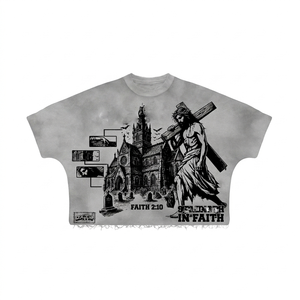 Camiseta de Hombre 100% Algodón, Corte Holgado, Estampada, 240 GSM, Algodón Premium, Estampado Gráfico DTG, Logotipo Personalizado - Product Image 3