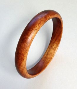 กำไลมือพิมพ์ลายทำจากไม้ดีไซน์ใหม่ทันสมัยสำหรับผู้หญิง - Product Image 1