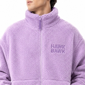 Men's Sherpa <b>Fleece</b> <b>Jacket</b> Full Zip Collar Casual Winter Outerwear Thick Sherpa <b>Lined</b> Loose Fit Fabric For Men Sherpa <b>Jacket</b> - Product Image 4