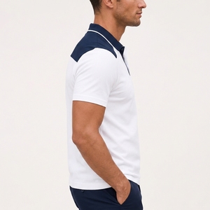 เสื้อโปโลพรีเมียมสำหรับผู้ชาย ผลิตจากผ้าระบายอากาศได้ดี สวมใส่สบายตลอดวัน ดีไซน์ทันสมัย ทนทานใช้งานได้ยาวนาน เหมาะสำหรับทุกวัน - Product Image 6