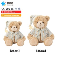 Peluche personnalisée ours endormi, agneau mignon, personnage bébé, anime, jouet en peluche, figurine, animaux en peluche, peluches personnalisées