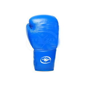 Custom Leather Boxing Gloves with UV Protection and Adjustable Wrist <b>Strap</b> for Active Training - Product Image 5