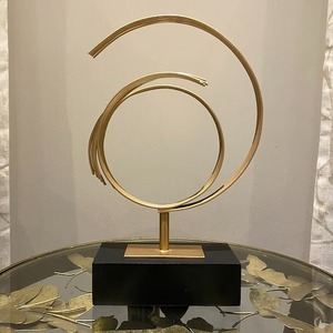 Heavy Metal Sculpture Figurine <b>Decorative</b> Showpiece Home Living Room Office <b>Table</b> <b>Decor</b> Interior Accent - Product Image 1