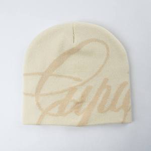 Cyrus Beanie Hat Unisex Adult Winter Warm Casual 100% <b>Acrylic</b> Jacquard <b>Letter</b> Pattern Street Style - Product Image 5