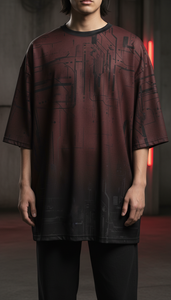 Camiseta Urbana Oversize con Sublimación para Hombre, Estilo Casual y Moderno - Product Image 6