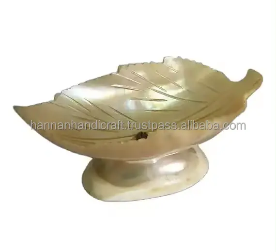 High quality mother of pearl inlay bowl for food serving wooden bowl with mop inlay work from Indian exporter