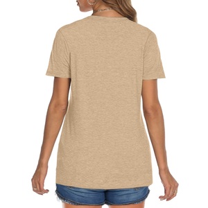 Camiseta Personalizada para Mujer - 100% Algodón Transpirable Ecológico, Camiseta Casual de Manga Corta para Verano, Hecha en Bangladesh - Product Image 2