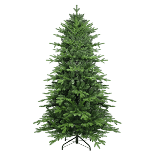 Albero di Natale Artificiale Realistico da 120 cm con 919 Rami Misti in PE/PVC, Base Pieghevole Premium con Filo d'Acciaio per Uso Interno - Product Image 1