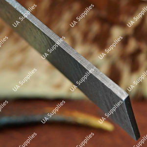 Barre de mosaïque en acier Damas forgé à la main de 10 pouces, personnalisable, pour la fabrication de couteaux, fournitures OEM ODM DIY industrielles - Product Image 6