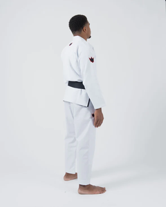 Kimono Unisex 100% Algodón Personalizable para Jiu Jitsu Brasileño (BJJ) con Logotipo Frontal, Secado Rápido, Elástico, Transpirable y Ligero (460g) - Product Image 4