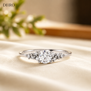 Brilliant Round Cut Yellow Plated Gold Diamond Moissanite Anniversary Gift <b>Ring</b> Flower Design Classic <b>Promise</b> <b>Women</b> <b>Ring</b> - Product Image 4