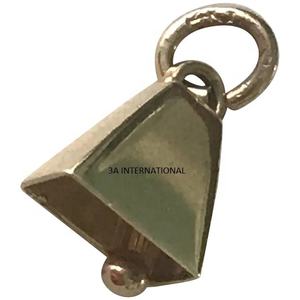 Campanas decorativas, diseñador antiguo, tamaño personalizado, acabado dorado, campana colgante de Metal, hogar, exterior, decoración del día de Navidad - Product Image 6