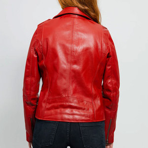 Chaqueta Corta de Cuero para Mujer, Sexy, en Oferta, Servicio OEM, MOQ Bajo - Product Image 2