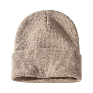 Gorro de Invierno para Mujer, Lindo Gorro de Punto con Peluche, Gorro Cálido y Elegante para Clima Frío, Regalo - Product Image 1