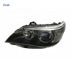 Faros delanteros de xenón 6317177751 6317177752 de alta calidad con AFS para BMW 5 Series E60 E61 2005 2006 2007 2008 para BMW E60 faro - Product Image 1