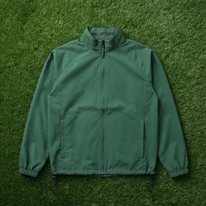 <b>Men</b> Green Lightweight Windbreaker <b>Jacket</b> Stand Collar Full Zip Outdoor <b>Running</b> Sports <b>Jacket</b> with Adjustable Hem - Product Image 6