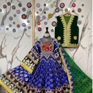 Robes Afghanes Personnalisées 2026 pour Femmes – Broderies Artisanales de Haute Qualité 100% – Robes Kuchi Afghanes pour Femmes – Cadeaux de Mariage et de Fête - Product Image 3