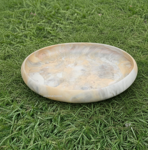 Bandeja Decorativa de Resina de Lujo |   Bandeja de Servir de Resina Hecha a Mano para Decoración del Hogar y Regalos - Product Image 3