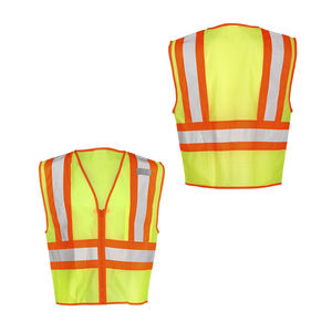 Chaleco de Seguridad Reflectante de Alta Visibilidad con Bolsillos, Chaleco de Seguridad Duradero y de Venta Caliente para Tráfico y Construcción con Luz LED - Product Image 6