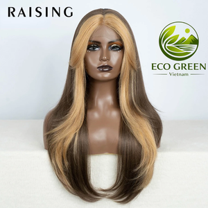 Peluca de cabello vietnamita, tacto real, forma natural, decoración Raw Angel, personalizable a pedido, en caja. - Product Image 5