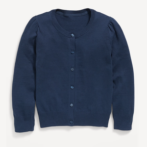 เสื้อคาร์ดิแกนแขนยาวสีดำติดกระดุม ชุดนักเรียนสำหรับนักเรียน - Product Image 3