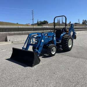 Tracteur compact LS MT225HE 2024 en excellent état avec pelle frontale et rétrocaveuse, moteur à couple élevé, haute efficacité - Product Image 1
