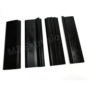 Perfiles de extrusión de plástico UPVC ABS PC ASA componentes rígidos duraderos para puertas de refrigeradores comerciales y ventanas de bajo consumo - Product Image 1