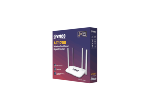 Router Gigabit Inalámbrico de Doble Banda AC1200 SM-A1400X 1200Mbps 4x6dBi Antenas de Alta Ganancia MU-MIMO 2.4GHz y 5GHz TR069 IPV6 OFDM - Product Image 5