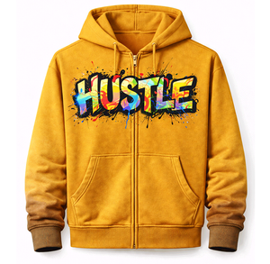 Sudaderas con capucha personalizadas para hombre, sudadera con capucha de algodón y forro polar, ropa de calle de invierno, sudadera informal para hombre, venta al por mayor - Product Image 1