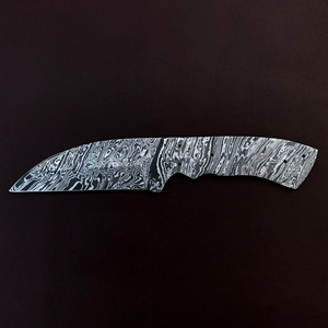 Hoja en bruto de acero de Damasco hecha a mano para proyectos artesanales, fabricación de mangos personalizados y uso en talleres de bricolaje - Product Image 5