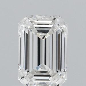 EMERALD 1,1 F VS2 EX Diamantes sueltos con 7,15-4,86-3,17 TABLA 65,2 Profundidad 62 IGI - Product Image 1