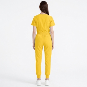 Ensemble d'uniformes médicaux unisexes pour infirmières, tissu sergé durable, pour hôpital, clinique, tenue de travail quotidienne - Product Image 2